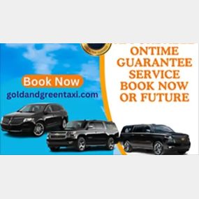 Bild von Gold and Green MSP Airport Taxi Cab Suburbs Book Online Gaurantee Ride