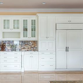 Kitchen after cabinet painting