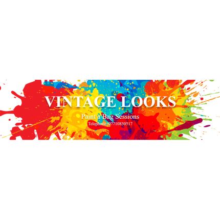 Logotipo de Vintage Looks Paint A Bag