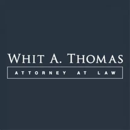 Λογότυπο από Whit A. Thomas, Attorney at Law