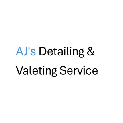 Logo od AJs Detailing & Valeting Service