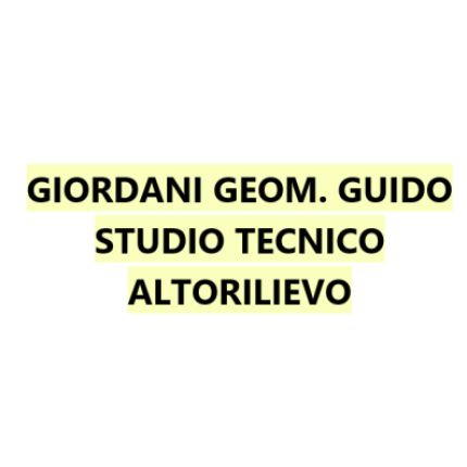 Logo da Giordani Geom. Guido Studio Tecnico Altorilievo