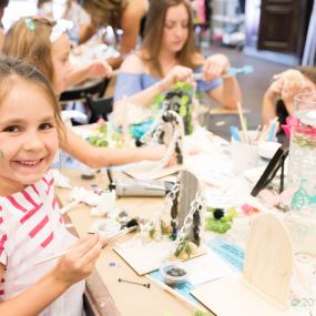 Kids crafting and camp