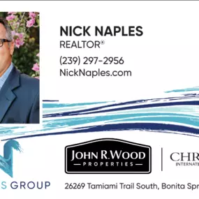 The Nick Naples Group | John R. Wood Properties | Christie's International Real Estate