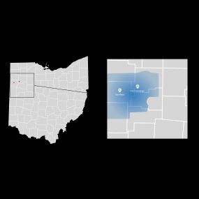 Van Wert Propane, Inc. Service Area