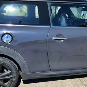 Mini Cooper before exterior detail