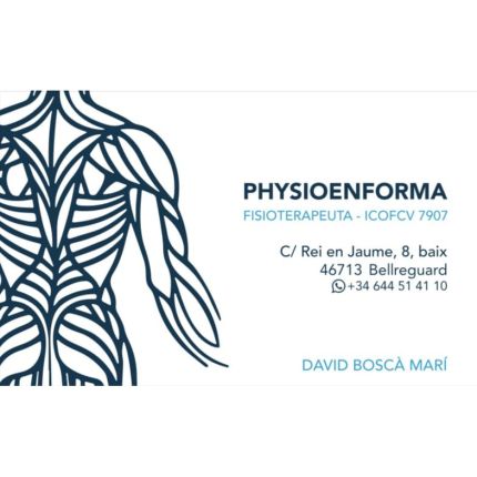 Logo von Clínica De Fisioterapia Y Rehabilitación Physioenforma David Boscà
