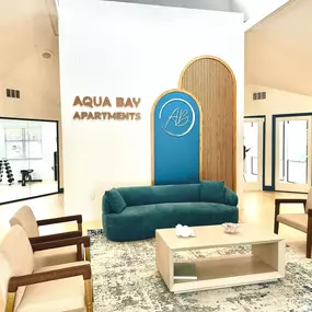 Aqua Bay Apartments lobby