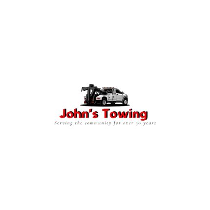 Logo from John's Towing