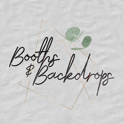 Logo fra Booths & Backdrops
