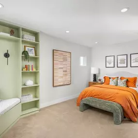 Spacious secondary bedrooms