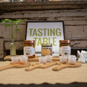 Enjoy local tasting tables