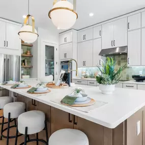 Luxury kitchen finishes
