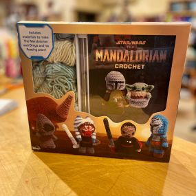 Kit to crochet characters from The Mandalorian