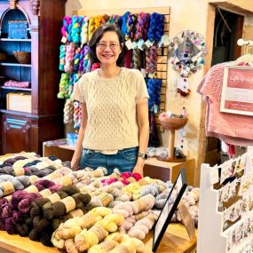 Piles of yarn and kits! What could be better?!