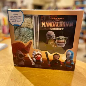 Kit to crochet characters from The Mandalorian