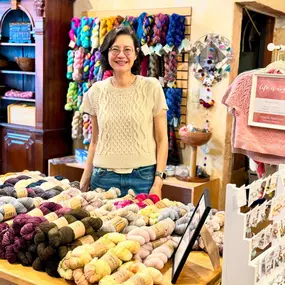 Piles of yarn and kits! What could be better?!