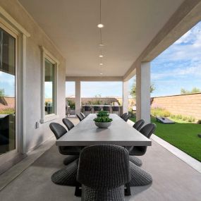 Newport Model Home Covered Patio