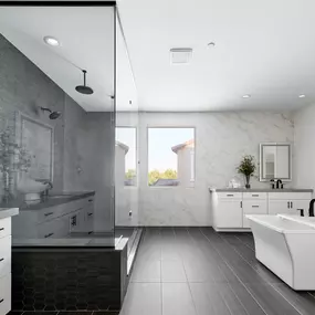 Newport Model Home Owner's Bathroom