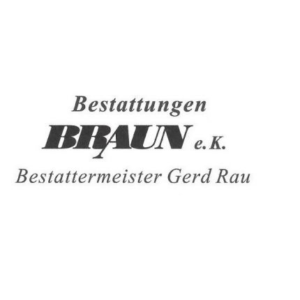 Logo van Bestattungen Braun e.K.