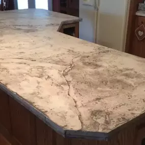 You’ll love our custom countertops for their durability, beauty, and affordability.