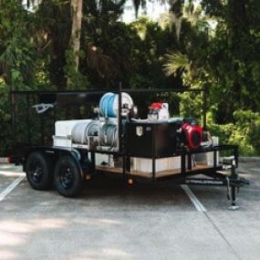 Pressure Washer Builds & Skids: Pressure and Soft Washing Trailer