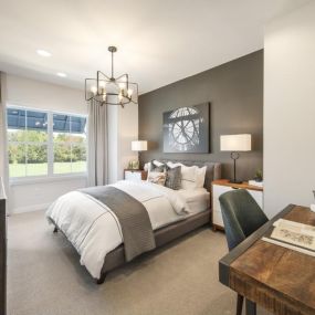 Spacious secondary bedrooms