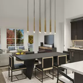 Stunning great rooms with cathedral ceilings and endless natural light
