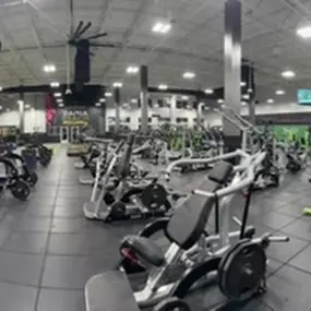 a panoramic view of the gym