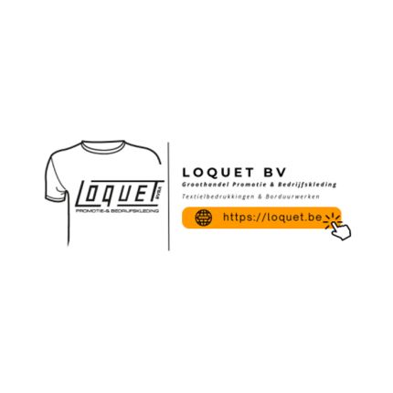 Logo de Loquet - textiel (digitaal) bedrukken en borduren