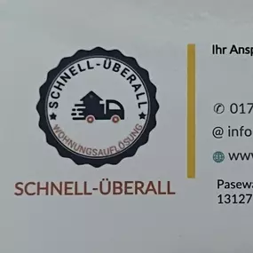 Bild von Schnell-Überall für Wohnungsauflösung | Berlin | Brandenburg | Hamburg | München