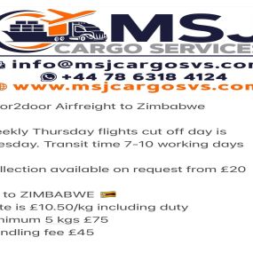 Bild von MSJ Cargo Services