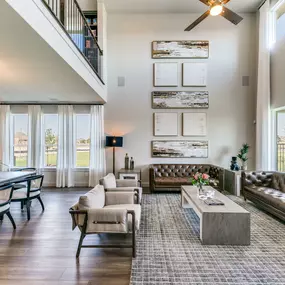 Estates at Stacy Crossing Model Living Area