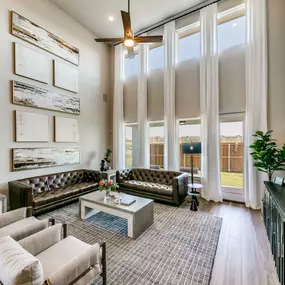 Estates at Stacy Crossing Model Living Area