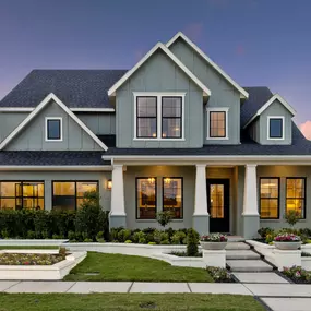 The Reserve at Watters Model Home Exterior