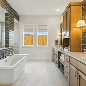 The Reserve at Watters Model Home Owner's Bathroom