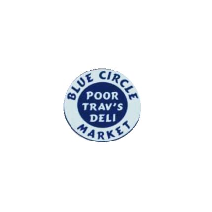 Logotipo de Blue Circle Market - Poor Trav's Deli