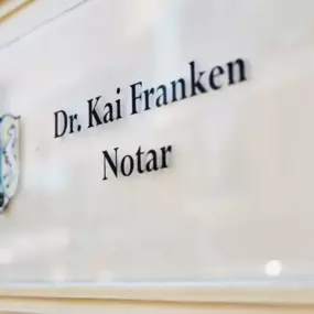 Bild von Notar Dr. Kai Franken