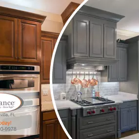 Cabinet Color Change in Jacksonville