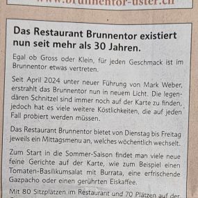 Bild von Restaurant Brunnentor Uster