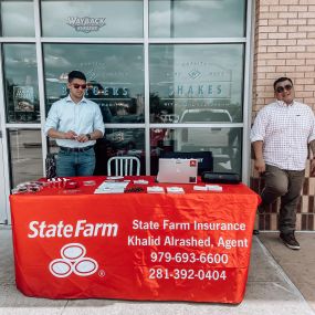 Visit our State Farm table today to discuss your insurance needs!