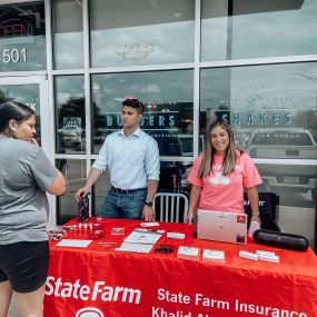 Stop by our table and let us help you meet your insurance needs!