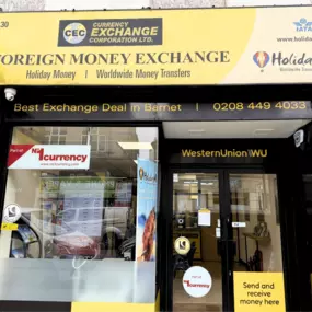 Bild von Currency Exchange Corporation Barnet