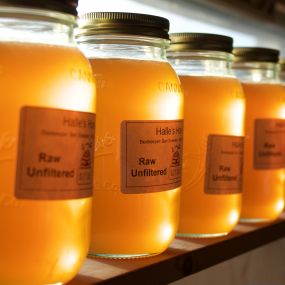 Local raw unfiltered honey