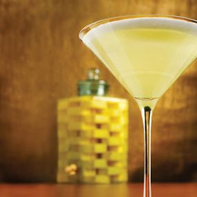 Freshly sliced Dole pineapple and precisely infused Stoli vodka make up our signature martini, the Stoli Doli.