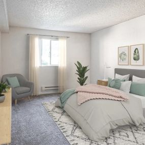 Eagles Landing Apartment Homes Bedroom