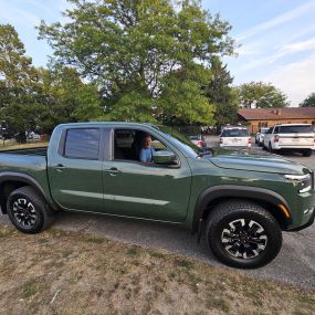 We just insured Bob and his new truck, along with other vehicles and his home.