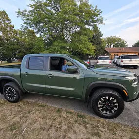 We just insured Bob and his new truck, along with other vehicles and his home.