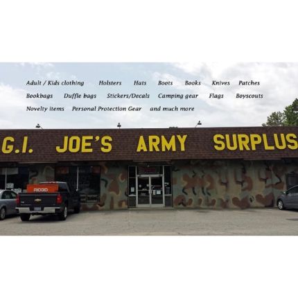 Logo da GI Joes Army Supply