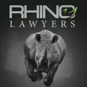 Logo with Charging RHINO